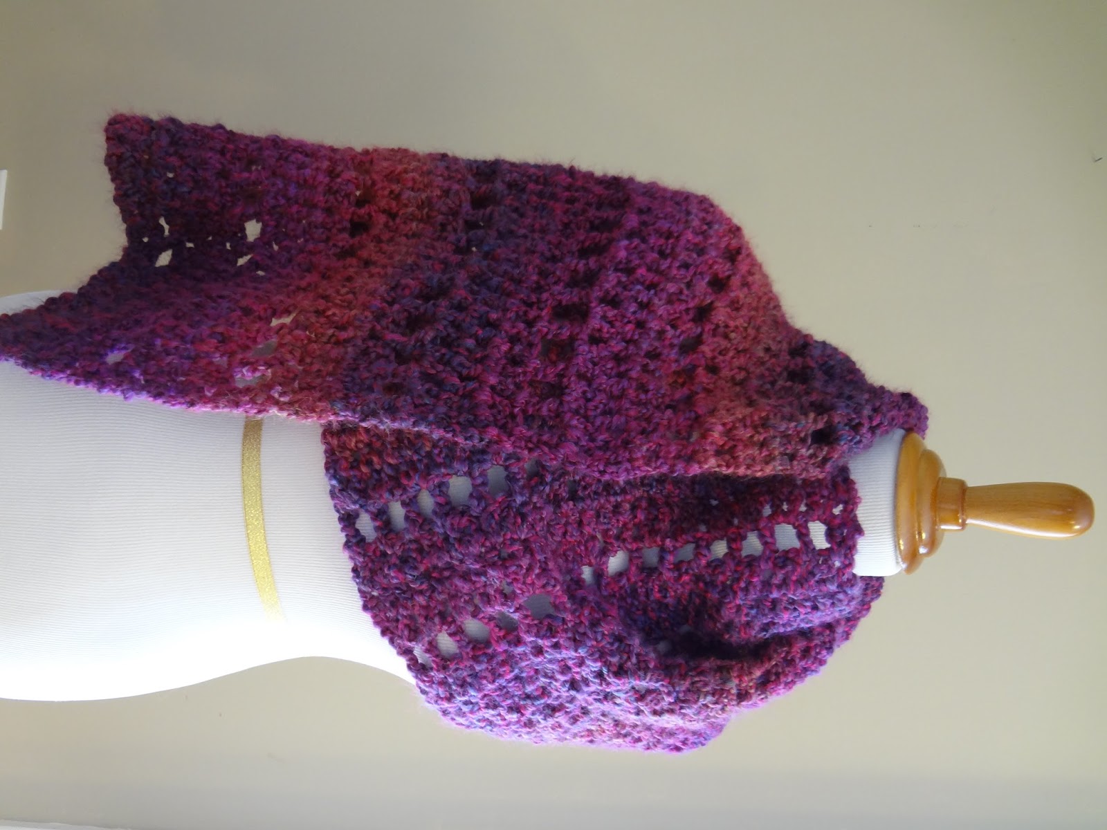 Fiber Flux: Free Crochet Pattern...Mulberry Shawl!