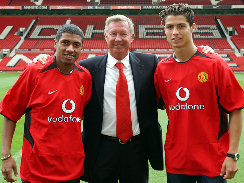 Sir-Alex-Ferguson-Kleberson-and-Ronaldo-