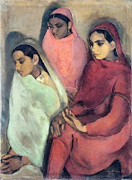 Three Girls by Amrita Sher Gil Three Girls by Amrita Sher Gil