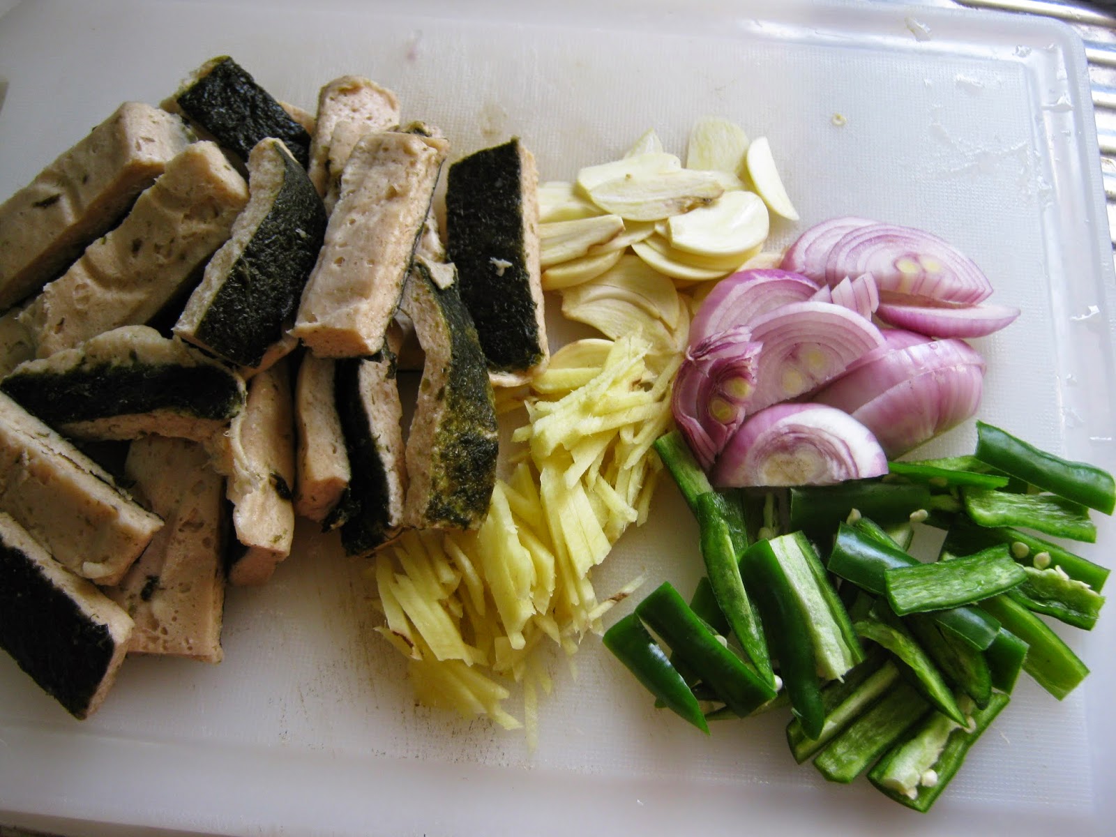 KARI LEAFS Malaysian flavour's VEGETARIAN FISH COOK WITH TAUCU