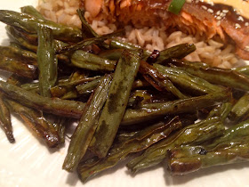 Call Me Mrs. Rapp: Teriyaki-Roasted Green Beans