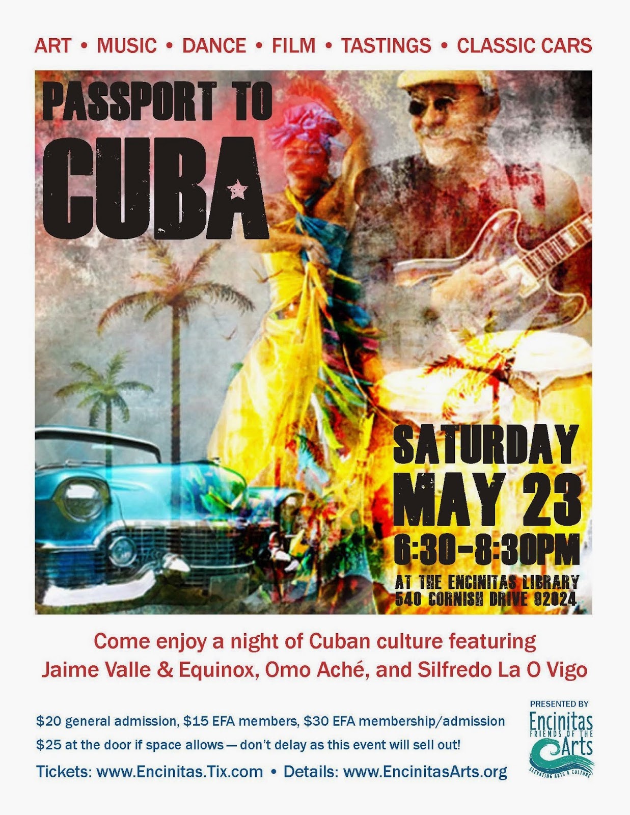 san diego rueda today passport to cuba music food art dance salsa vintage flyer