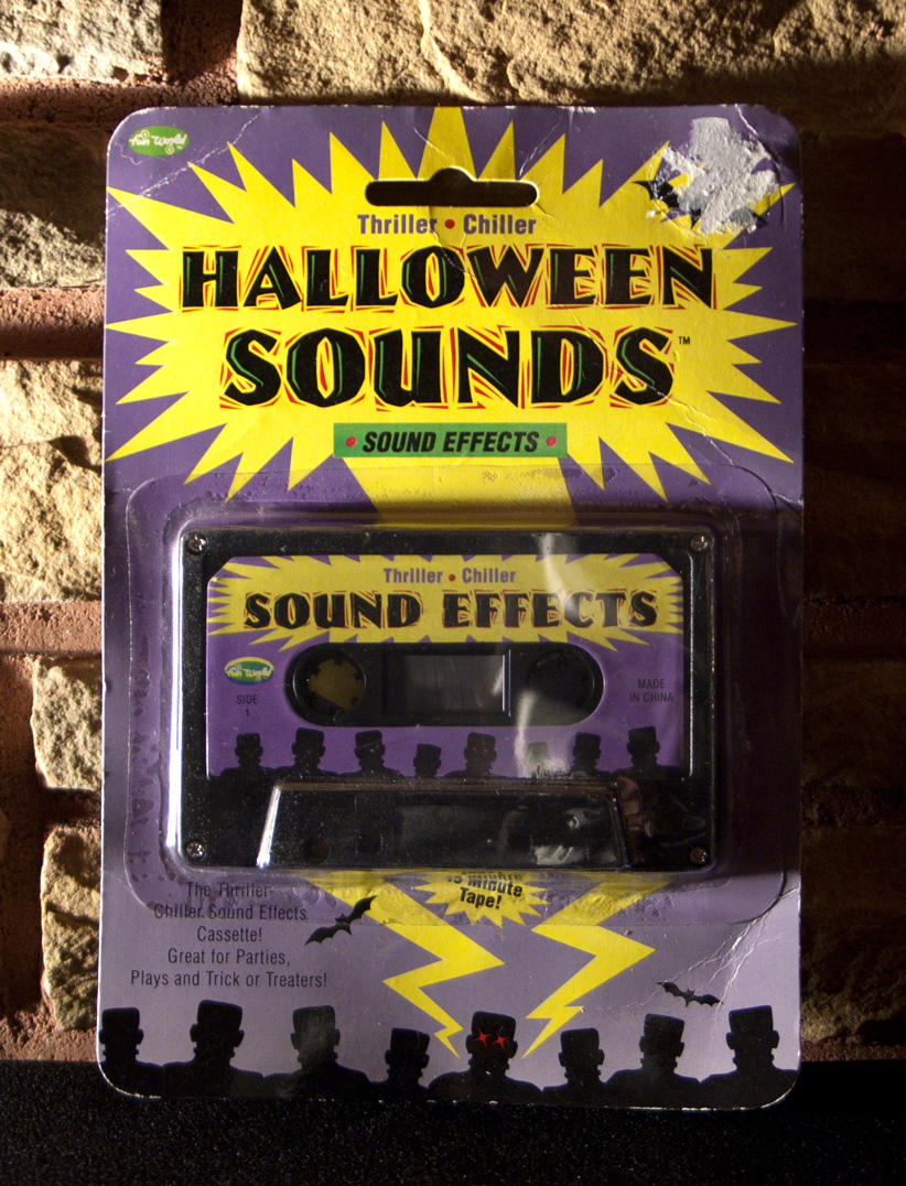 SECRET FUN BLOG HALLOWEEN TAPE REVIEW 14 Thriller Chiller Sound Effects (Frankenstein label)