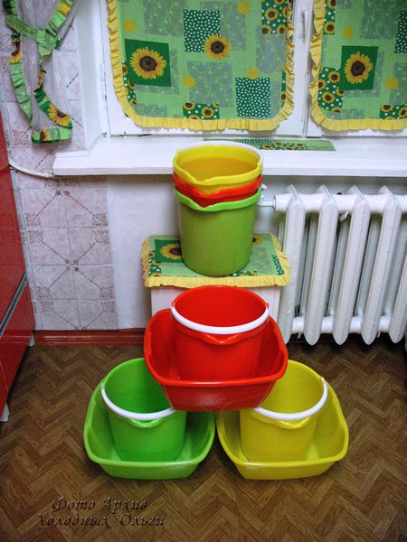 пластиковые тазы тазики