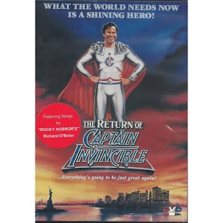 Click here to buy The Return of Captain Invincible on DVD DVD cover and Amazon link