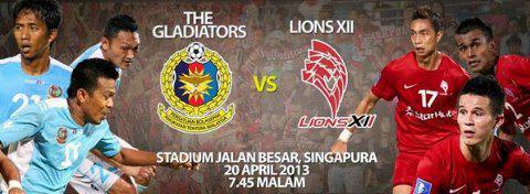 Keputusan ATM vs Lions XII 20 April 2013 - Liga Super 2013