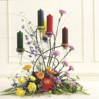 Romantic Tall Candle Wedding Centerpieces Romantic Tall Candle Wedding Centerpieces