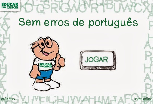 Sem erros de português...
