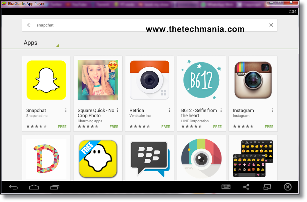 bluestacks snapchat reviews