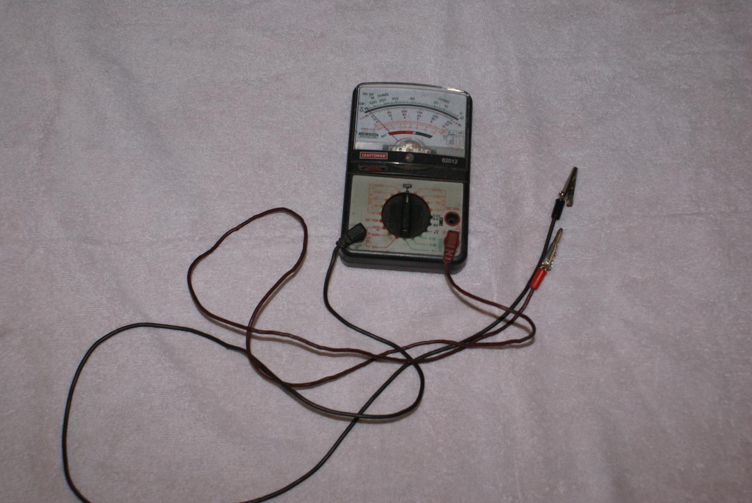 The Care and Feeding of Ponies Musthave tools / Volt meter