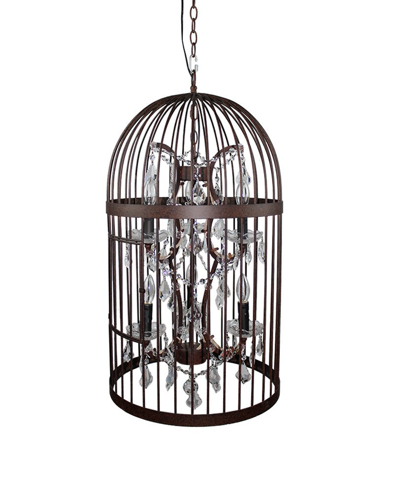 Bird In Everything Bird Cage Ornament