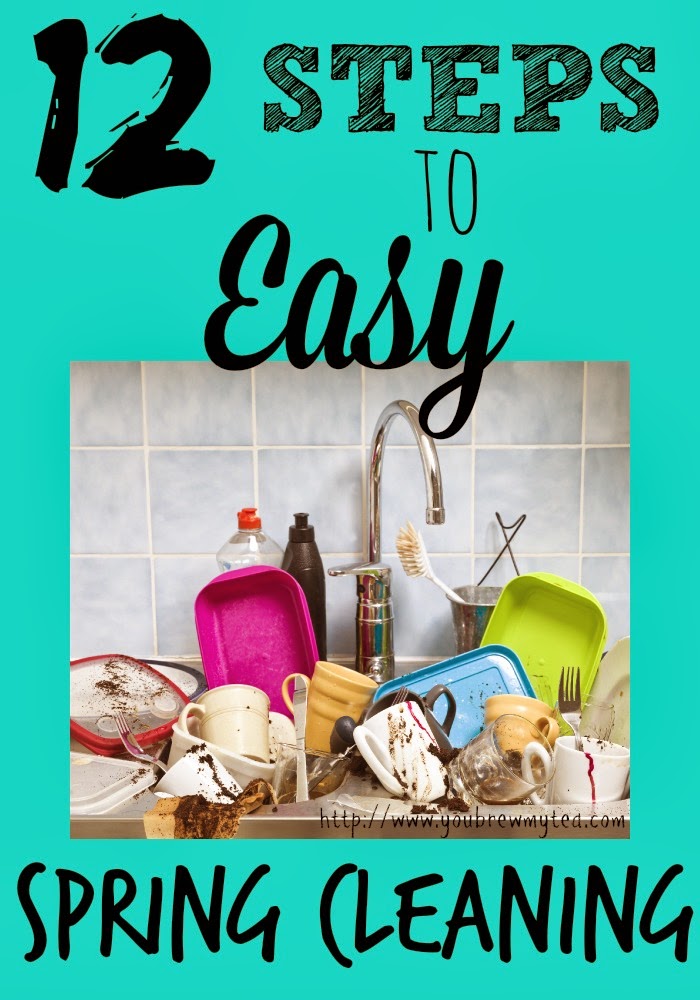 12 Steps To Easy Spring Cleaning