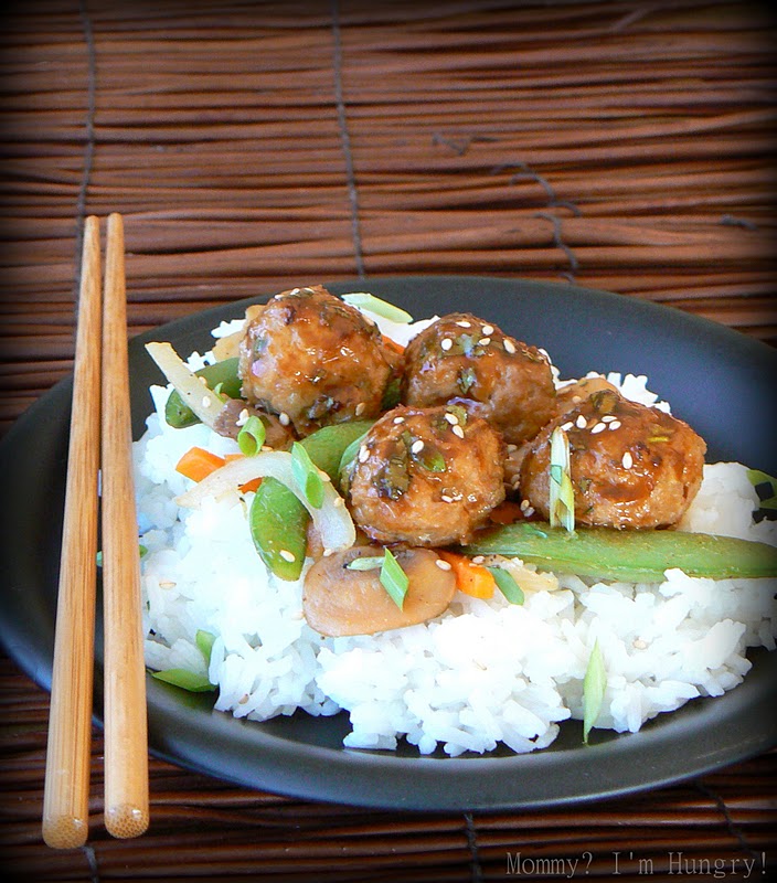 MIH Recipe Blog Hoisin Glazed Turkey Meatballs