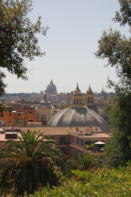 View from Borghese park