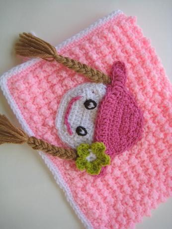 Crochet Dreamz: Appliqued Bubble Wrap Crochet Blanket ...