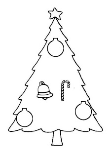 como se desenha uma arvore de natal