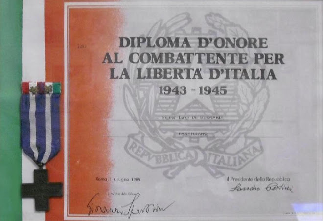 Diploma D'Onore al Combattente per La Libertà