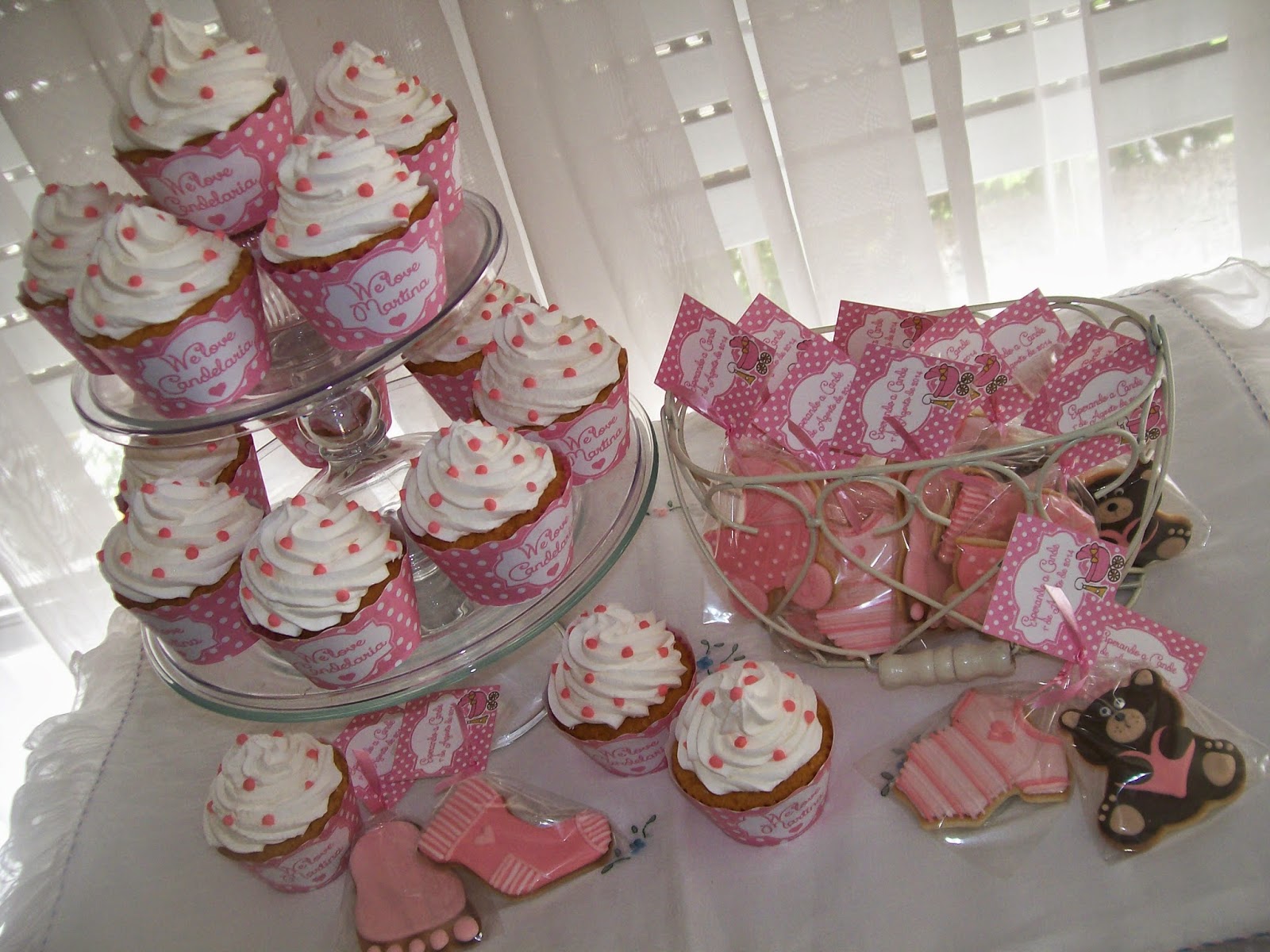 Dulces y Colores: Baby Shower para una niña