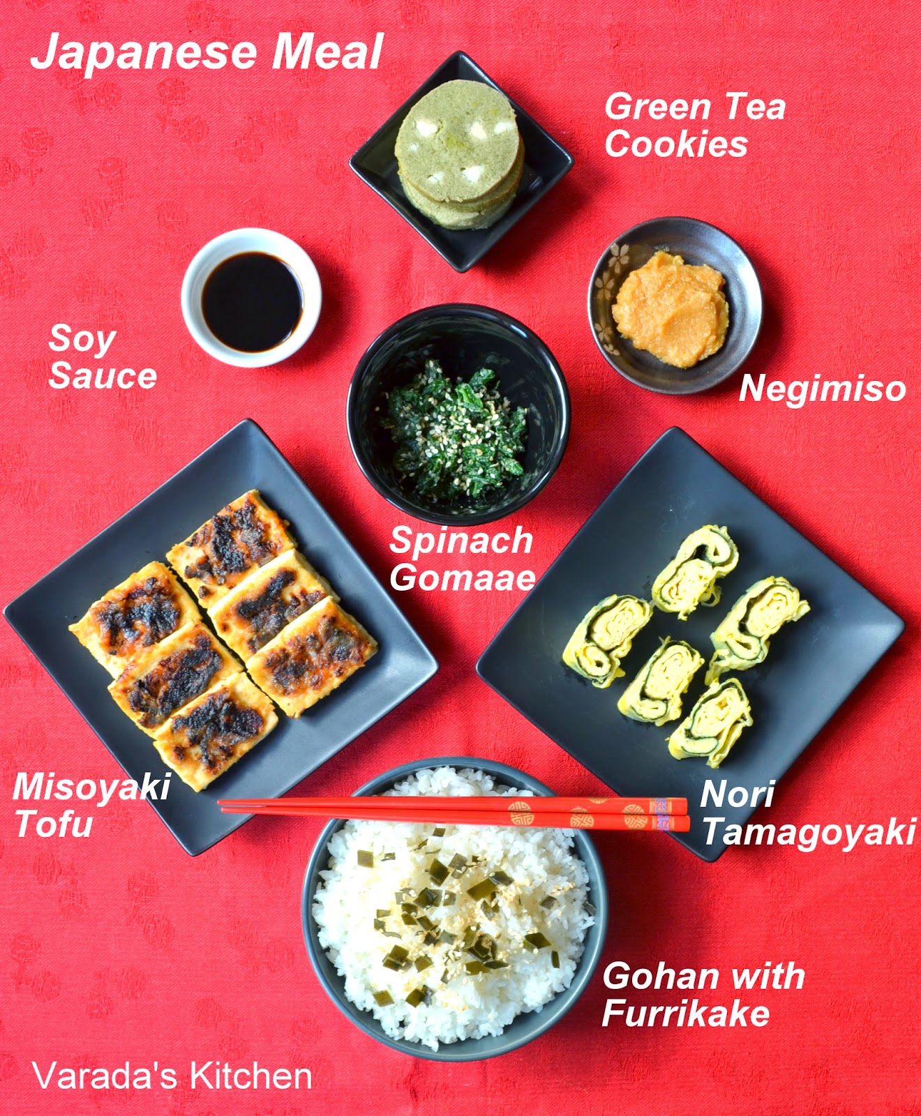 Varada's Kitchen Japanese Meal