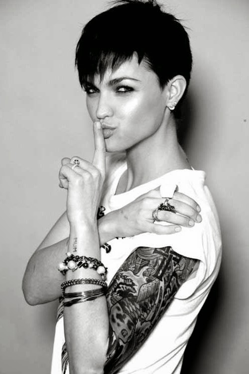 Hair And Tattoos Simple Hairstyles For Short Hair Girls