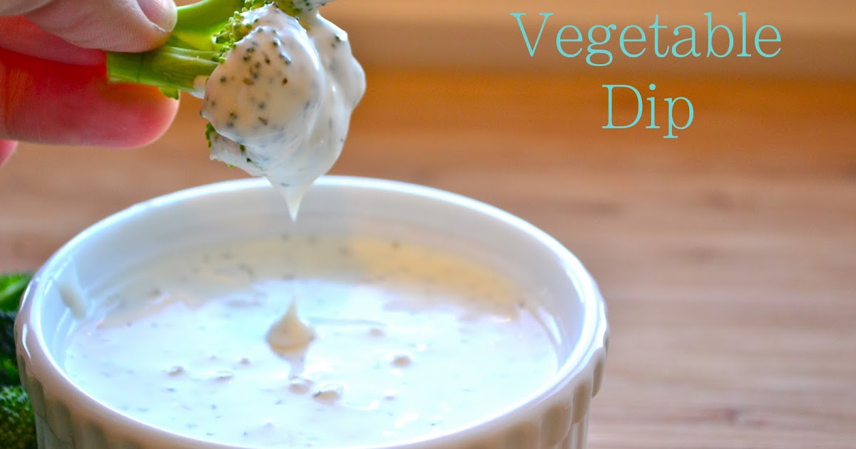 Honestly Delightful Fresh Vegetable Dip