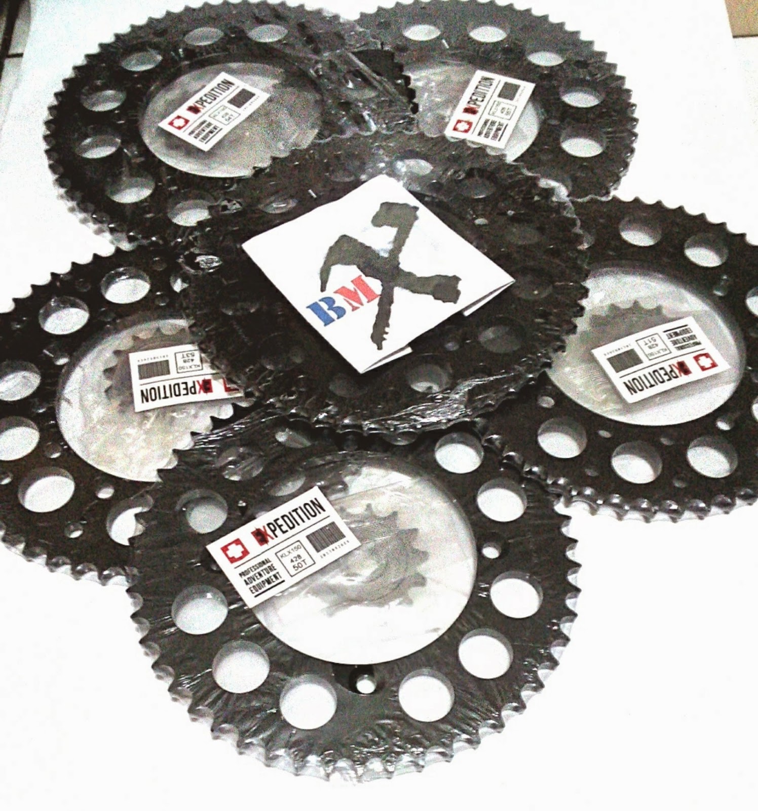 BMX Gear & Rantai (Chain) Kawasaki KLX / Dtracker