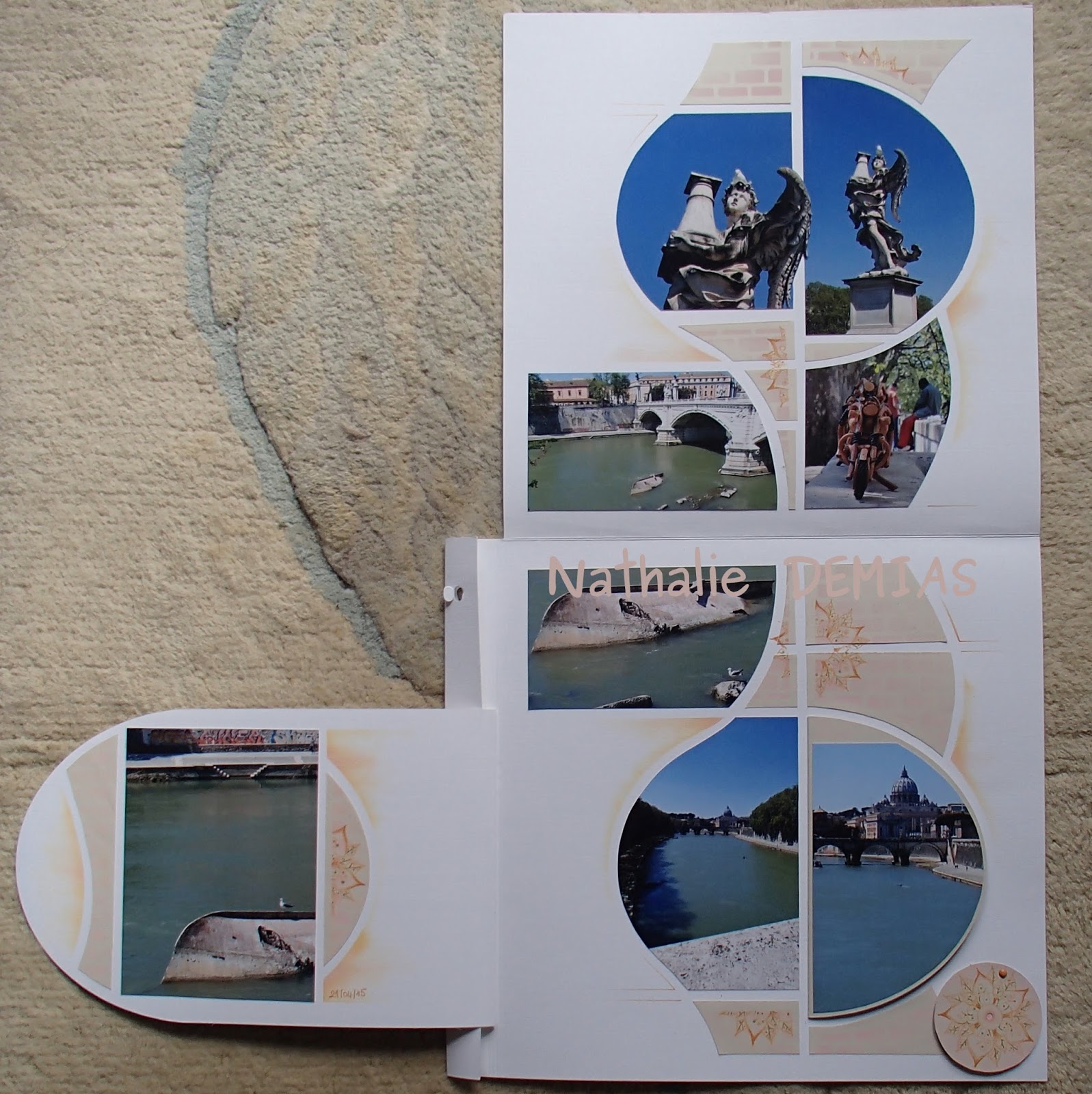 Chautagne et scrapbooking Gabarit TORONTO