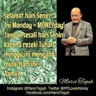 DP BBM Hari Senin Oleh Mario Teguh DP BBM Hari Senin Oleh Mario Teguh