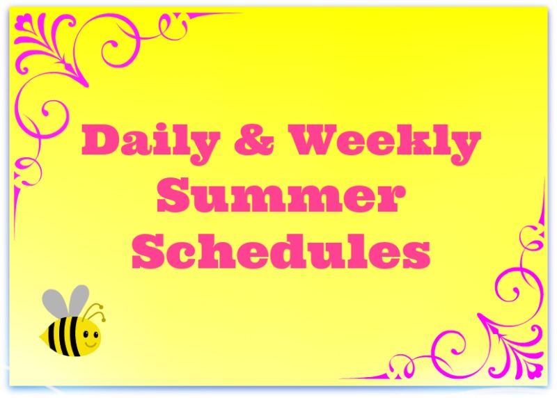 CONTROLLING Craziness Summer Schedule
