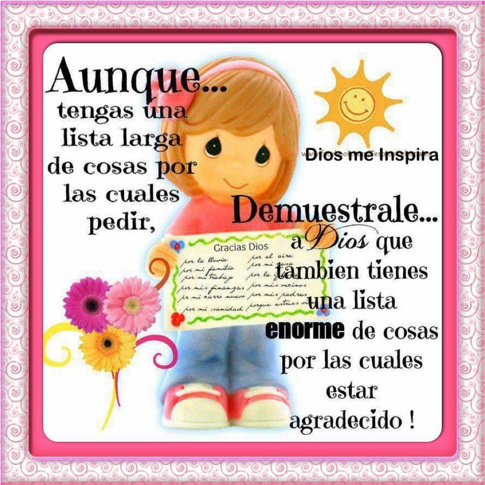 Aunque tengas una lista larga de cosas por las cuales pedir