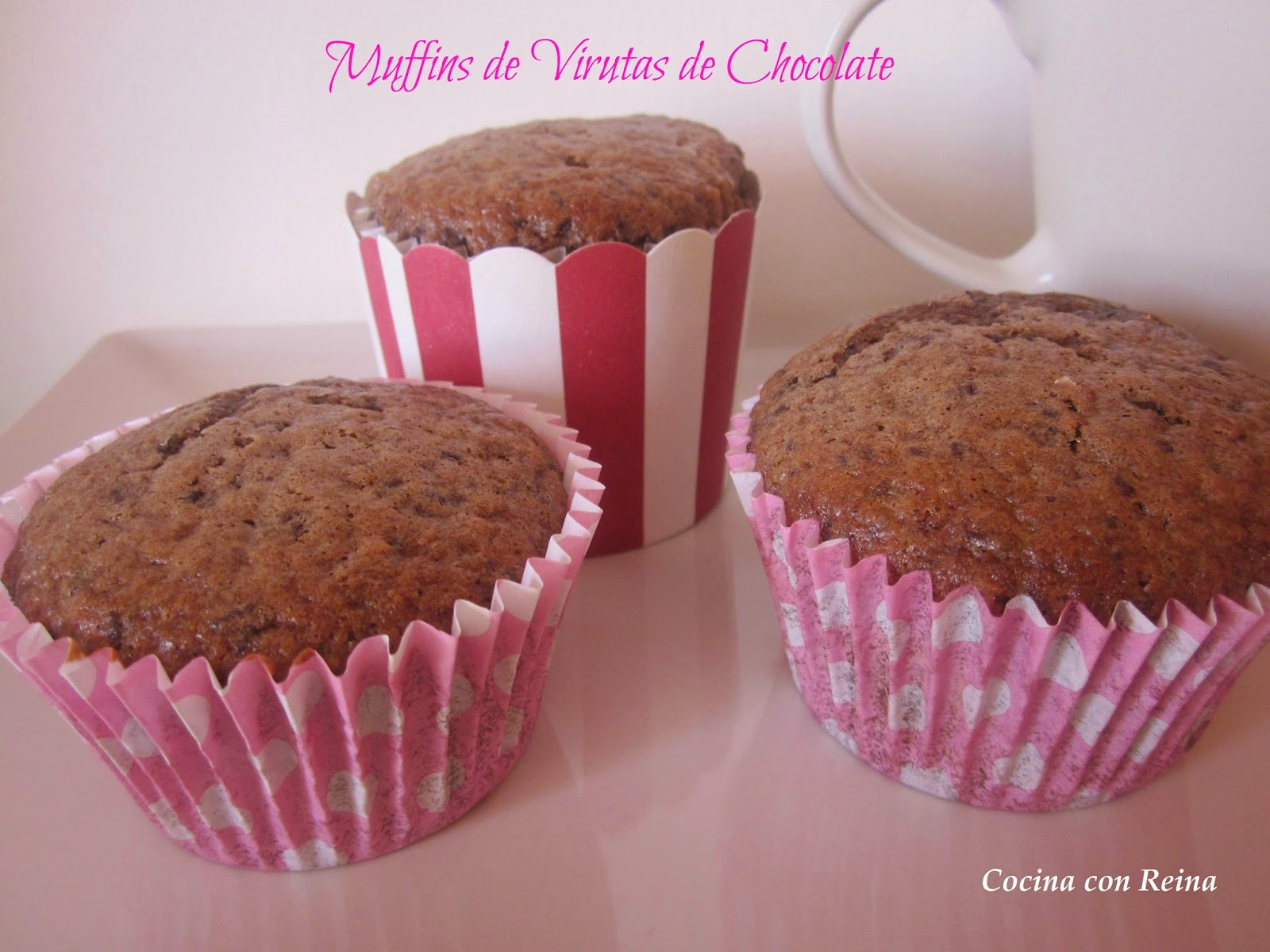 Muffins Con Virutas De Chocolate
