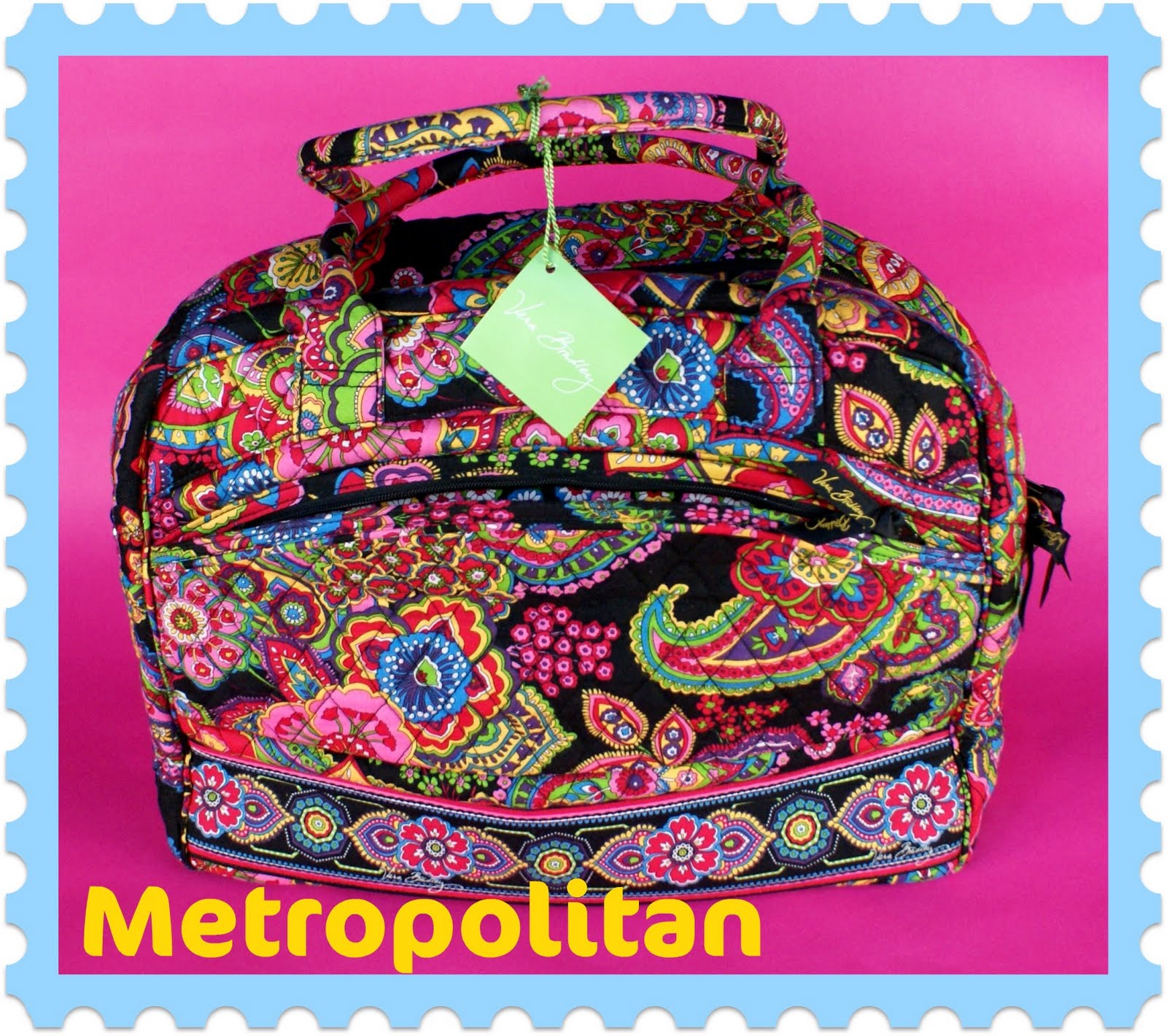 Vera Bradley Metropolitan Travel Bag