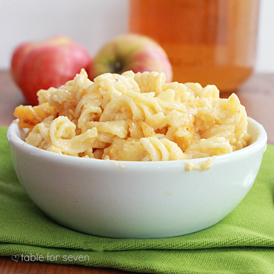 Apple Cider Mac n Cheese • Table for Seven