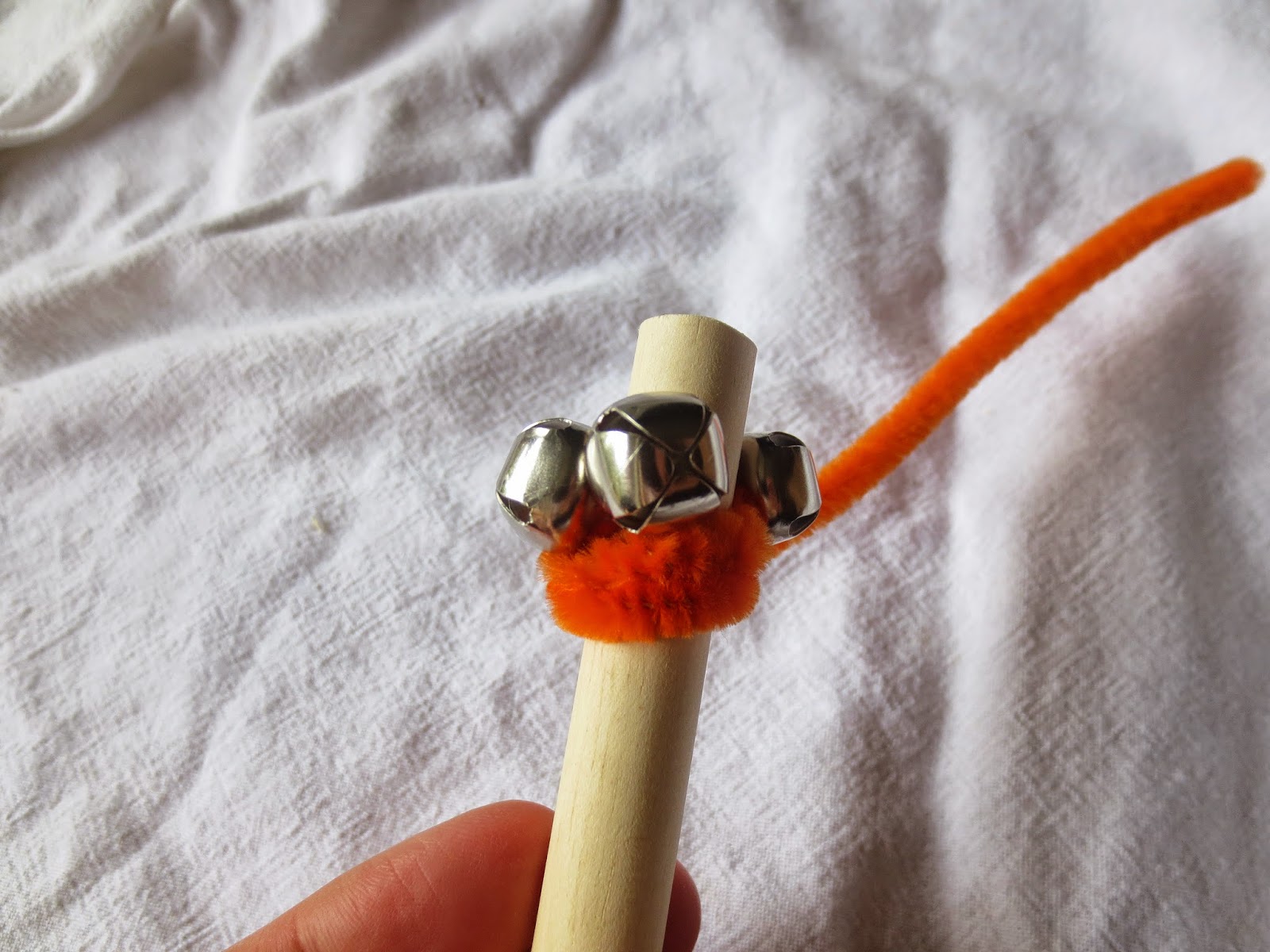 Candidly Kate tutorial Easy and Quick Jingle Bell Instruments