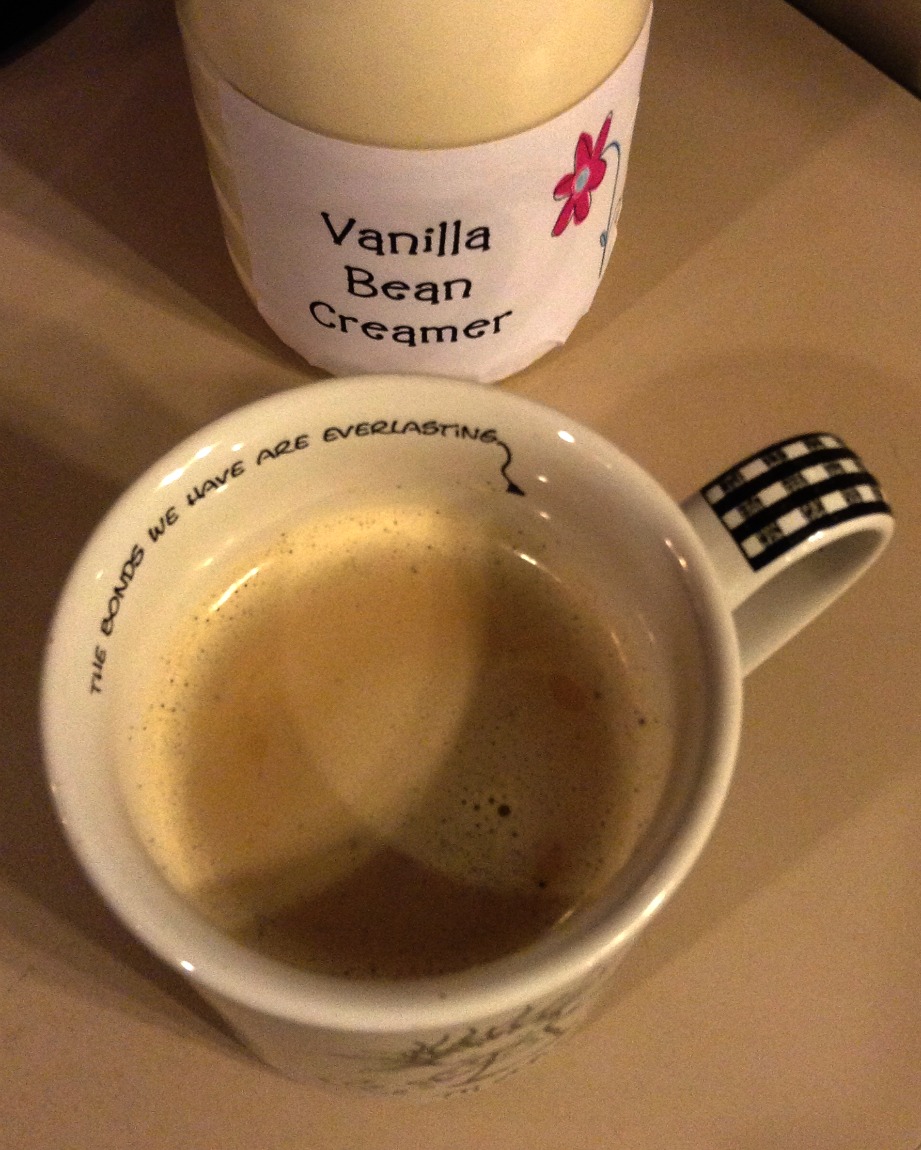 Crazy for Cookies and more Homemade Vanilla Bean Coffee Creamer