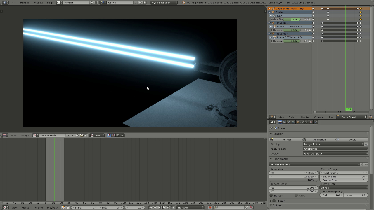 Dan Brown CGI Scifi Art Laser Beam Tutorial Released