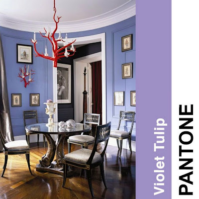  violet tulip, pantone 2014,  interior design