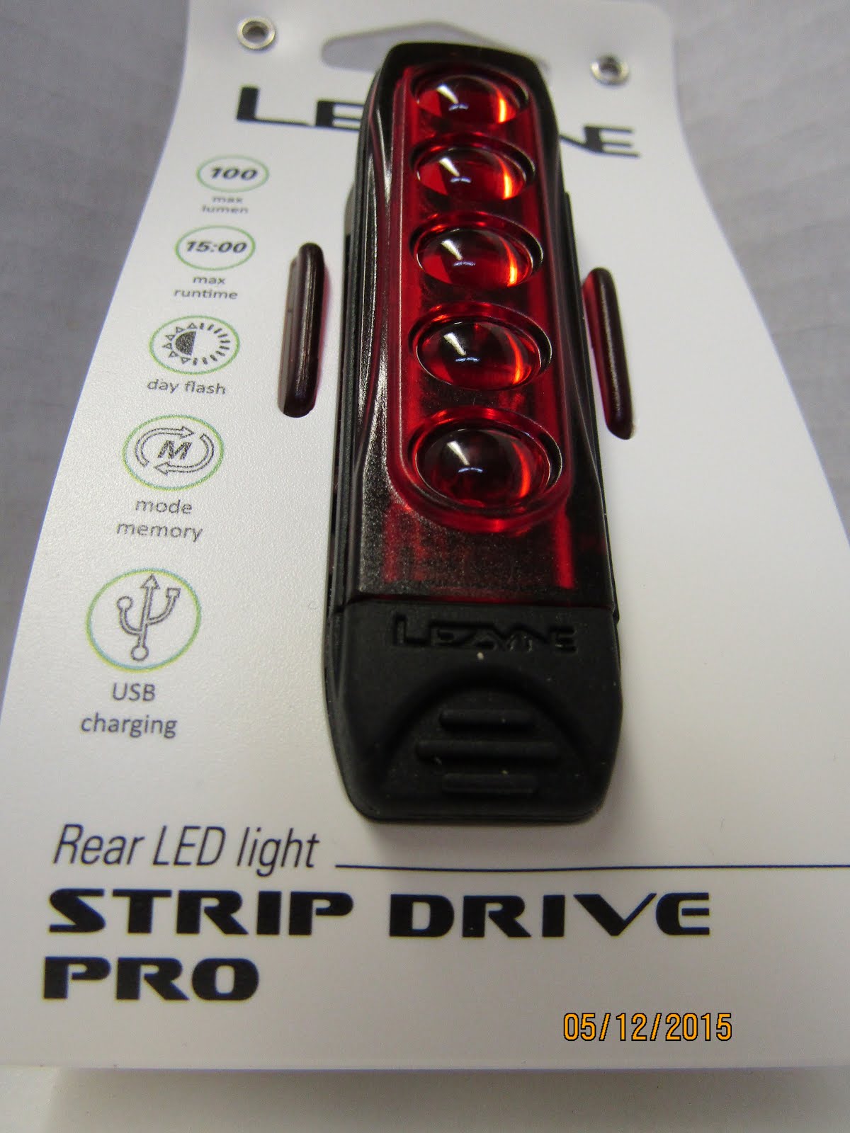 lezyne rear strip light