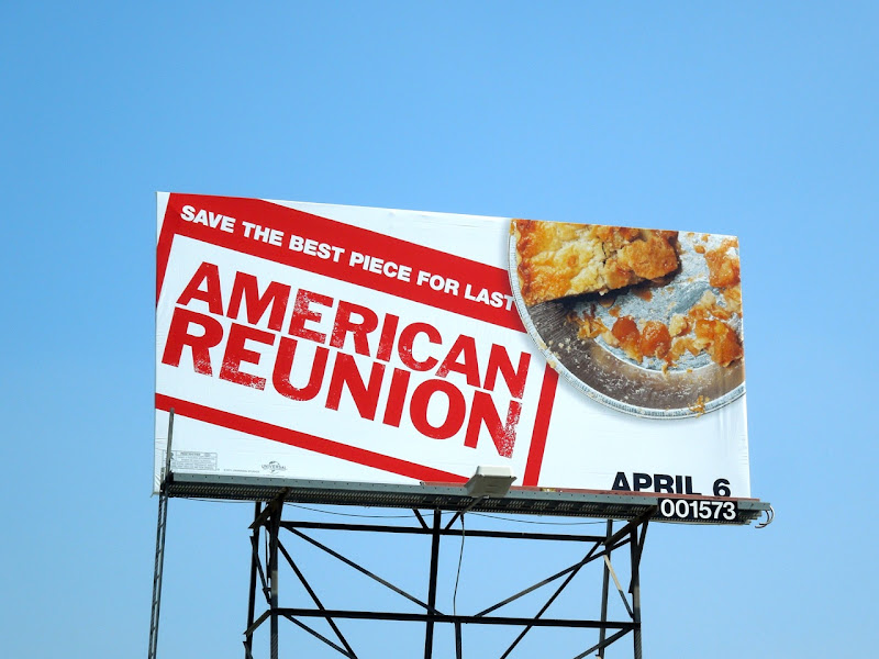 American Reunion pie billboard