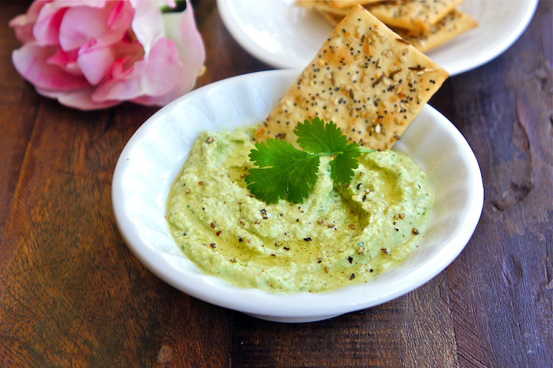 Roasted Edamame Dip