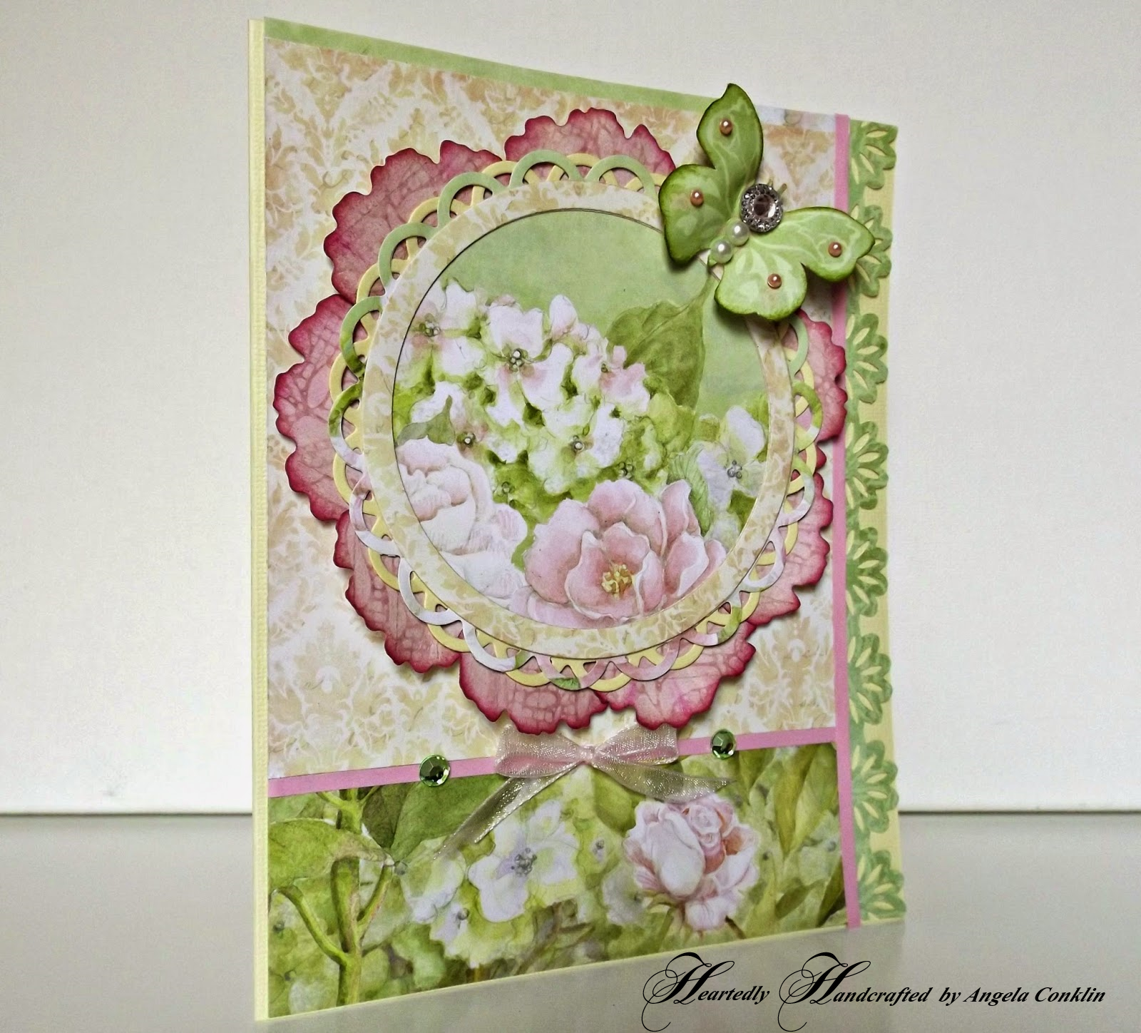 Heartedly Handcrafted Greeting Card Simple but Beautiful