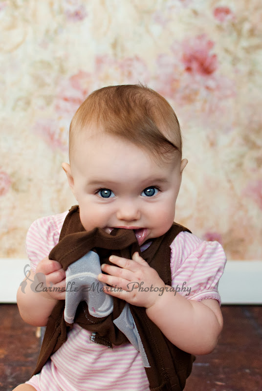 Carmelle Martin Photography: 9 month old baby girl