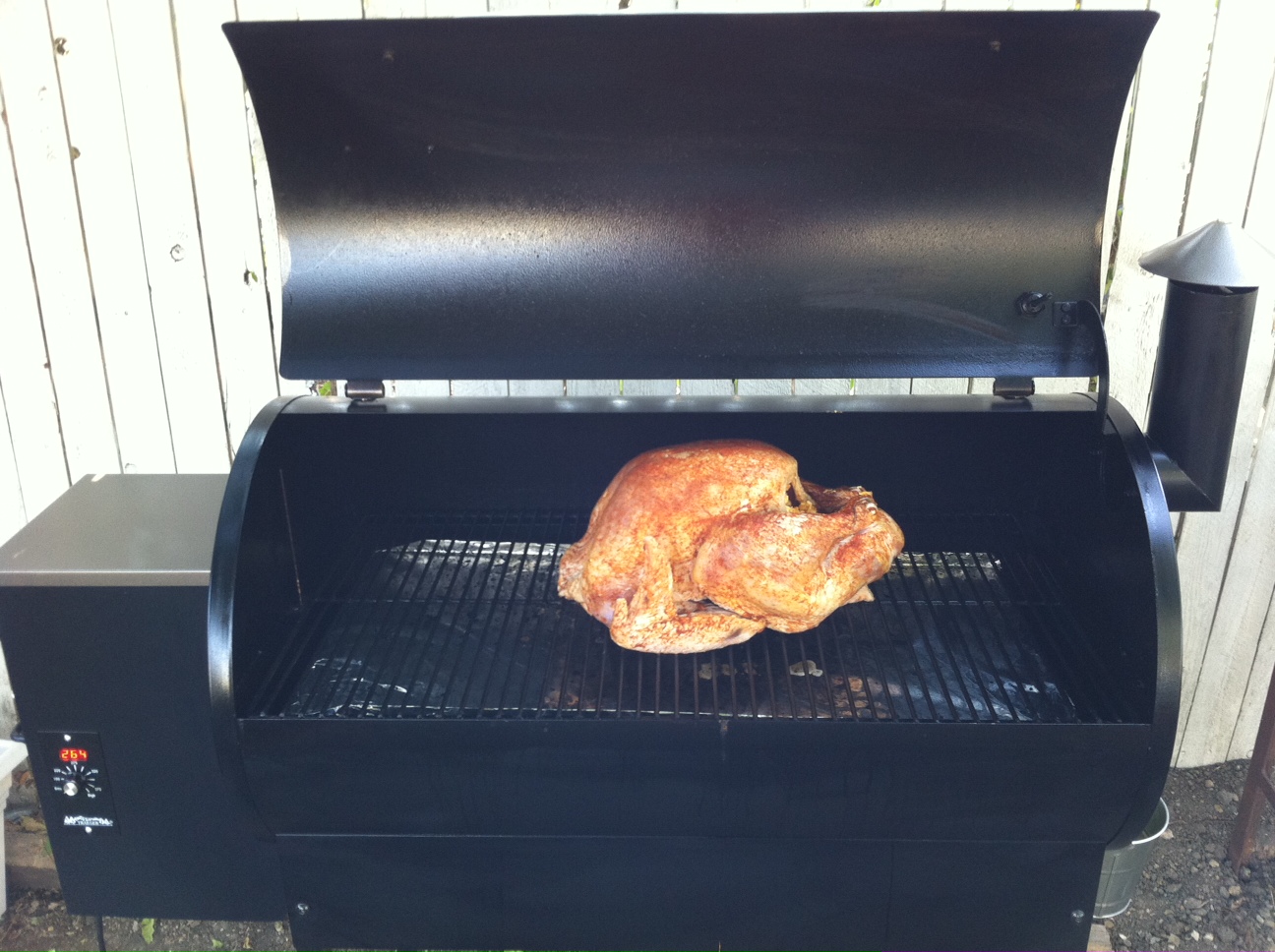 I Live 4 Them Maria's Smoked Turkey on the Traeger Grill