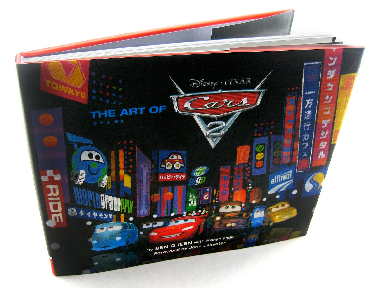 Dan the Pixar Fan Cars 2 Art of Book