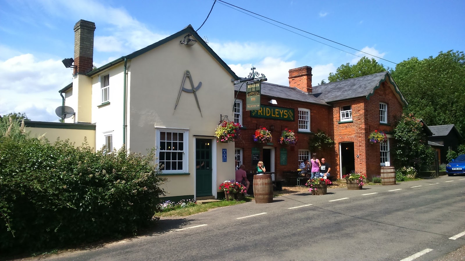 Paul's Beer & Travel Blog The Compasses Littley Green