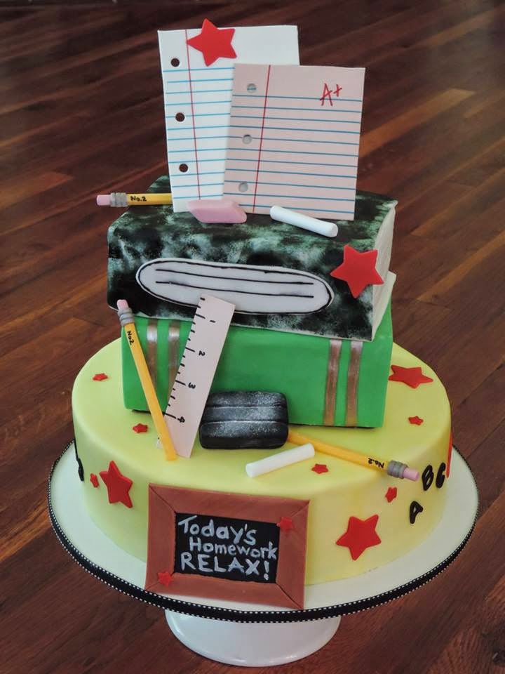 Cakes by Becky: Teacher Retirement Celebration Cake