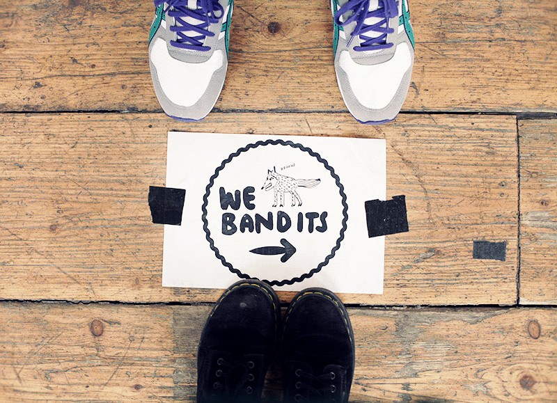 TODAY + TOMORROW: WE BANDITS POP UP STORE