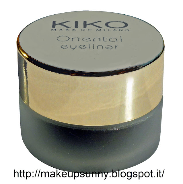 Kiko Lavish Oriental Oriental Eyeliner Swatch e review dell'eyeliner
