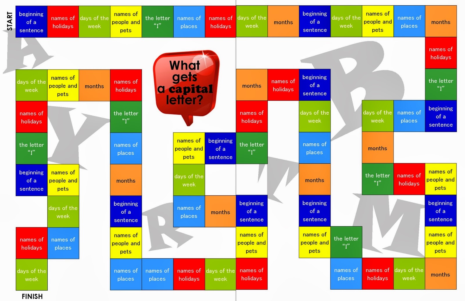 Game Board Templates Game Board Templates