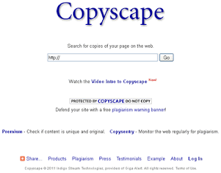 Situs Untuk Melacak Copy Paste Artikel Blog Situs Untuk Melacak Copy Paste Artikel Blog